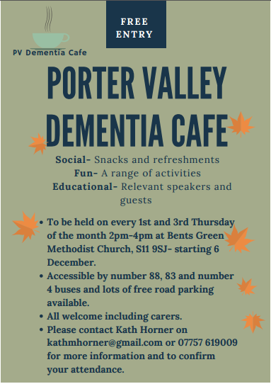 dementia cafe poster